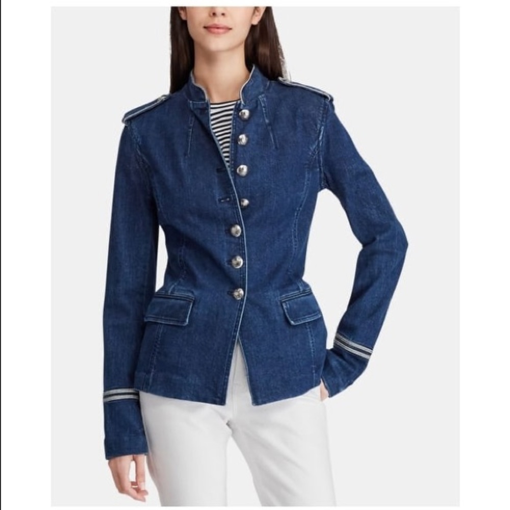Lauren Ralph Lauren | BlueStar Military Combat Jean Jacket